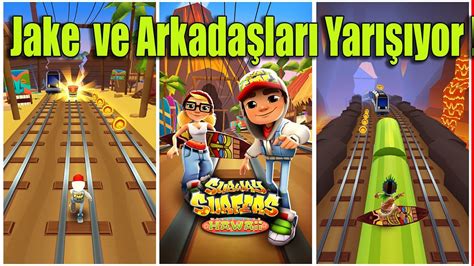 Subway Surfers Yeni Harita Skor Koşu Altın Yarışı YouTube