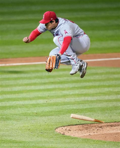 大谷翔平6回2安打無失点、毎回10kで勝ち投手の権利を持って降板 打っては今季初安打マーク Mlb写真ニュース 日刊スポーツ