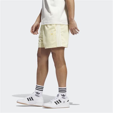 Adidas Cord Basketball Shorts Yellow Adidas Uae