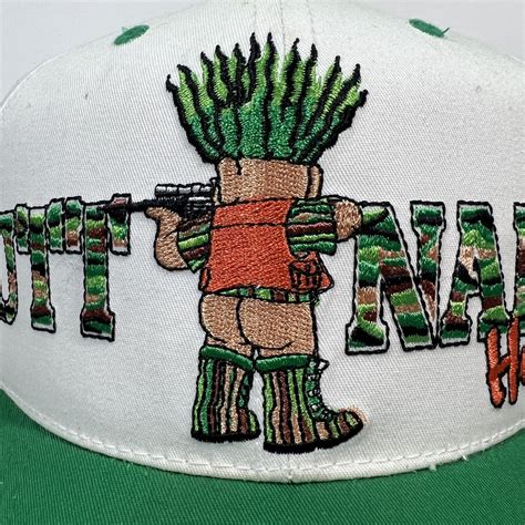 Vintage S Butt Naked Fishing Trolls Snapback Hat Cap Gem