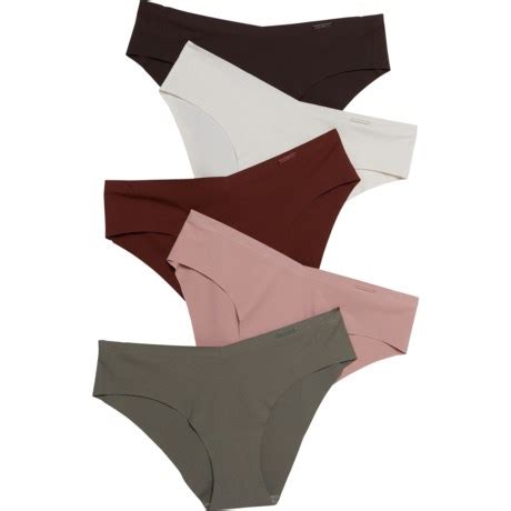Danskin Laser Recycled Microfiber Panties Pack Bikini Briefs Save