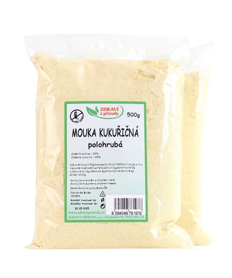 Mouka Kukuřičná Polohrubá 500g Zp