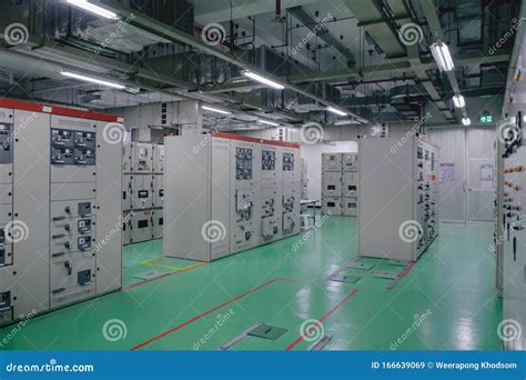 Power Substation Control Room