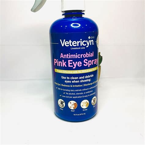 Vetericyn Plus Pink Eye Spray Safe And Effective Relief For Redness