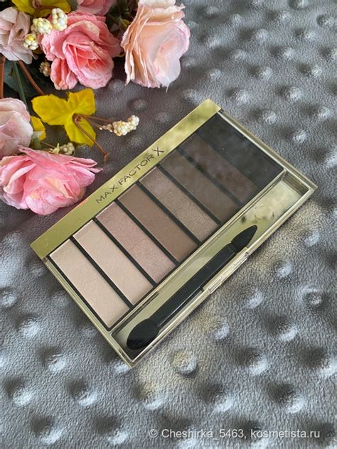 8 макияжей с залюбленной палеткой теней Max Factor Masterpiece Nude palette в оттенке