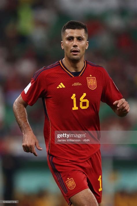 Rodri of Spain during the FIFA World Cup Qatar 2022 Group E match ...