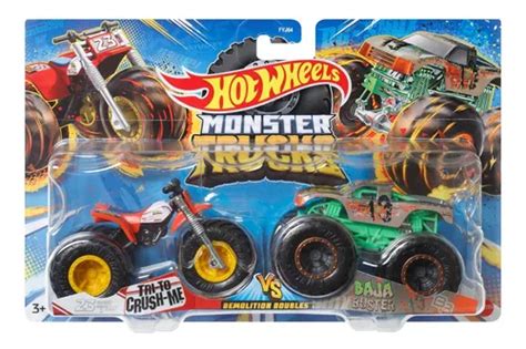 Hot Wheels Carrinho Monster Truck Pack Mattel Fyj Parcelamento Sem Juros