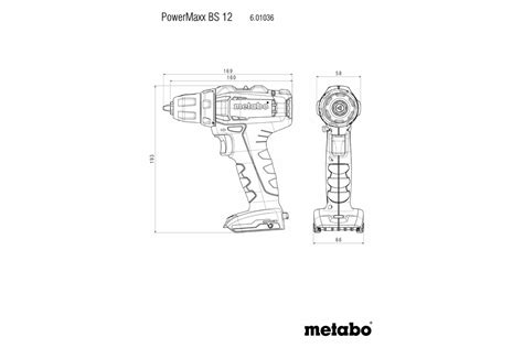 PowerMaxx BS 12 (601036500) accu-boorschroefmachine | Metabo Elektrisch ...
