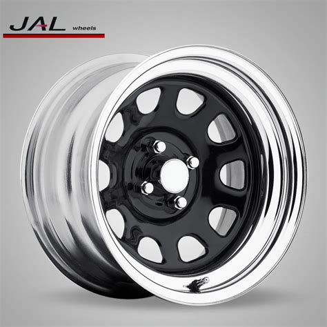 10 Slot D Window Chrome Chrome 5x130 Steel Wheels 4x4 Custom Terrain Rim Buy 5x130 Steel