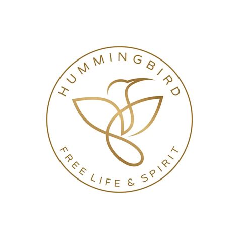 Premium Vector Hummingbird Logo Design Vector Template