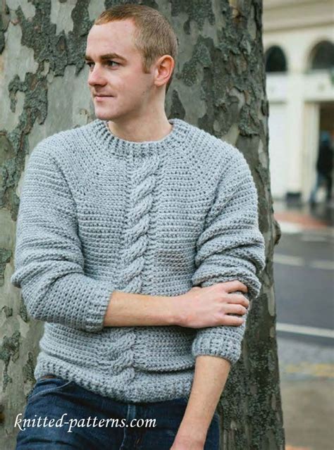 Free Crochet Sweater Patterns For Men