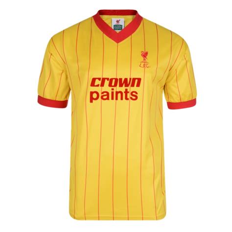 Liverpool 1982 Away Shirt Liverpool Retro Jersey 3 Retro