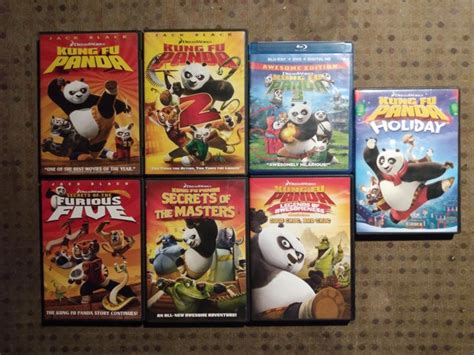 Kung Fu Panda DVD & Blu-Ray Collection. DreamWorks, Nickelodeon ...