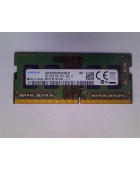 Lenovo Samsung 4GB 1RX16 PC4-21300 DDR4 2666MHz 1.2V SODIMM Memoria RAM ...