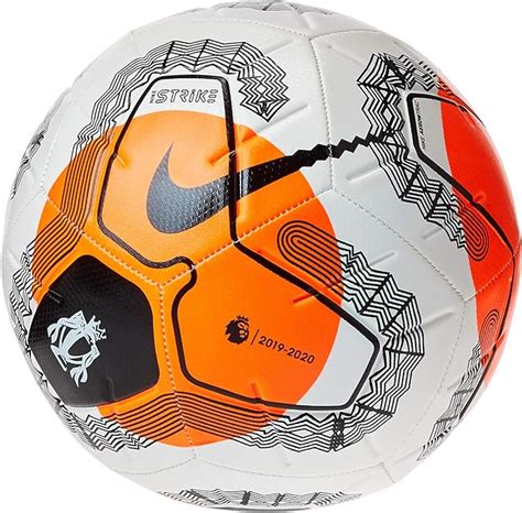 Nike 2020 21 Premier League Strike Ball White Orange