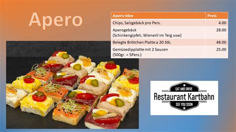 Apero Restaurant Kartbahn Wohlen