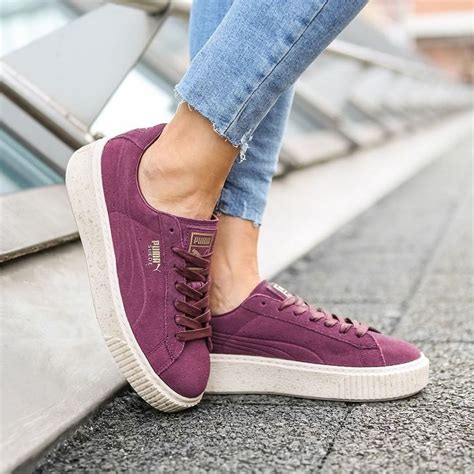 Puma Suede Platform Speckle Bordeaux Disponible Available SNKRS