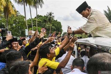 Hari Ke Kampanye Prabowo Masuk Kerja Gibran Ke Tangerang Antara News