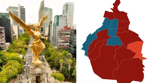 Mapa Político En Alcaldías De Cdmx Así Quedan Los 16 Gobiernos Locales