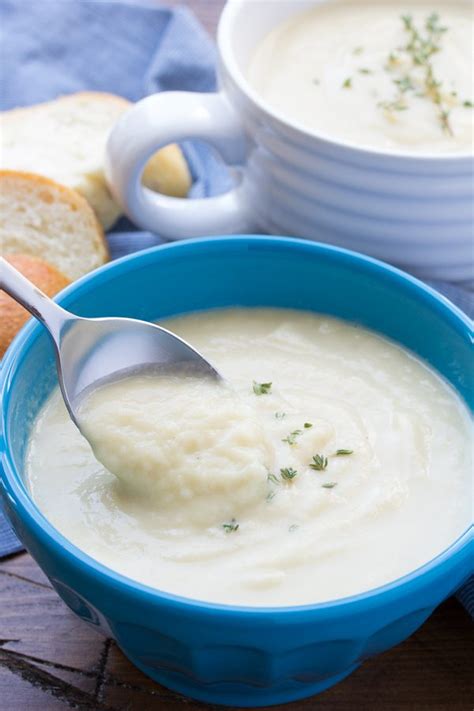 Cauliflower Leek Soup Recipe Girl