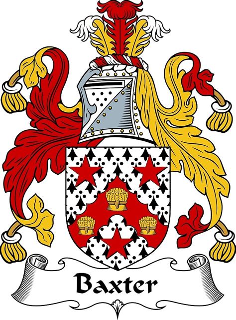 "Baxter Coat of Arms / Baxter Family Crest" by ScotlandForever | Redbubble