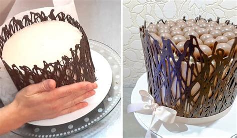 Как украсить торт шоколадом: фото, идеи и мастер класс