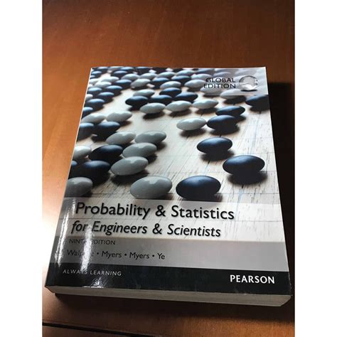 【大學用書】probability And Statistics For Engineers And Scientists 蝦皮購物