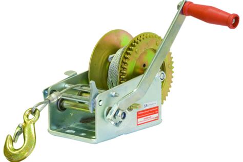 Лебедка автомобильная Калибр ЛБ-1100, 1.1 т, Без двигателя - купить по ...