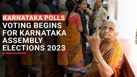 Karnataka Election 2023 Voting Live Latest News Videos And Photos On Karnataka Election 2023