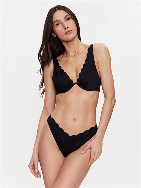 Hunkem Ller Bikini Unterteil Scallop Schwarz Modivo At