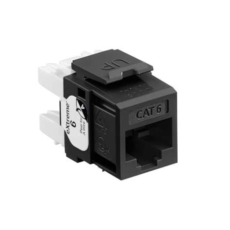 Re Leviton Re Extreme Cat Quickport Jack Black