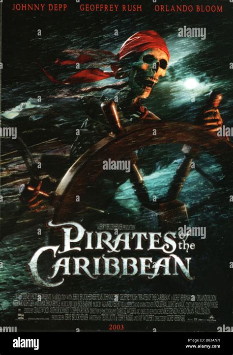 Pirates des Caraïbes La Malédiction du Black Pearl Année 2003 usa