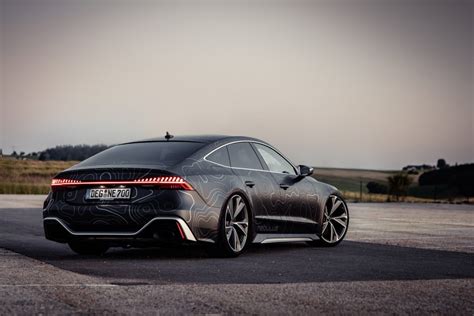 Tuned Audi Rs7 Sports 942hp Black Diamond Matte Wrap Carscoops