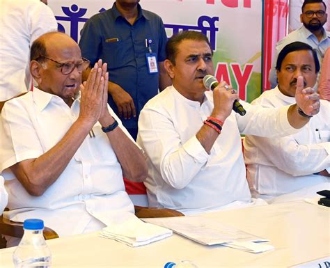 Sharad Pawar Sacks Praful Patel Sunil Tatkare From Ncp