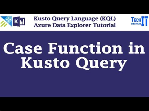 Kusto Query Language KQL Overview Kusto Kql Azure Adx 54 OFF