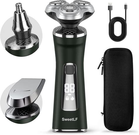 Sweetlf Electric Shavers For Men In Rotary Men S Shaver Type C