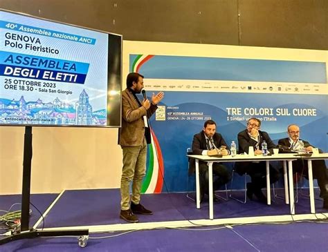 Conclusa L Assemblea Nazionale ANCI Occasione Di Confronto Sui Temi