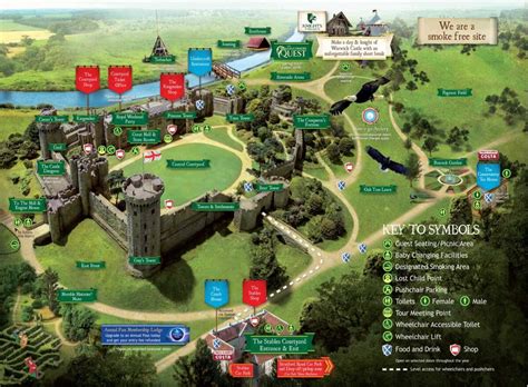 Warwick Castle Map