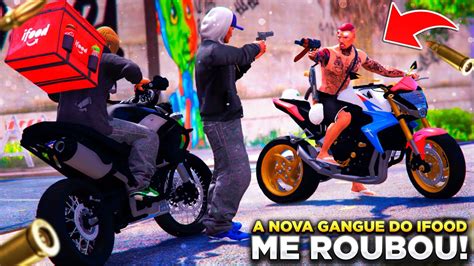 Gta V Vida Do Crime Fui Roubado Levaram Minha Nova Cb R E