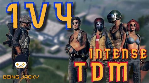 V Tdm Pubg Mobile Intense Match Without Gyroscope Youtube