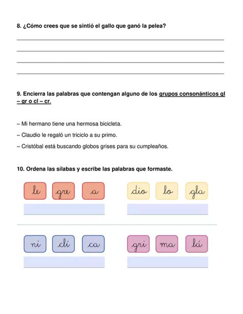 Evaluación lenguaje segundo año unidad Fábula y leyenda profe social