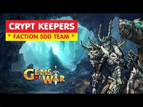 Gems Of War Crypt Keepers Faction Delve Guide And Best Team Easy