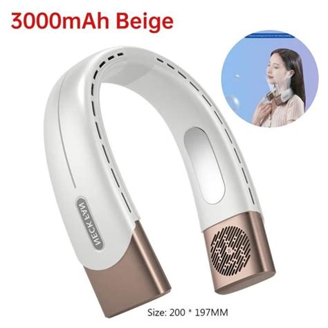 Mah Beige Ventilateur Lectrique Portable Aste Usb Type C