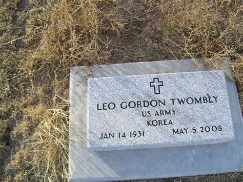 Leo Gordon Twombly 1931 2008 Mémorial Find A Grave