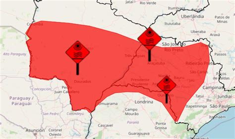 Alerta Vermelho Para Calor Intenso Em Partes Do Ms Sp E Pr Clima Ao Vivo