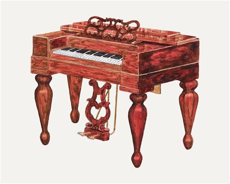 Vintage Pianos Vectors And Illustrations For Free Download