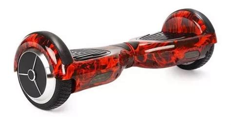 Skate eléctrico hoverboard Ydtech Smart Balance Rojo camuflado 6 5