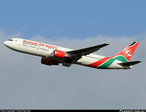 Y Kqx Kenya Airways Boeing Ner Photo By Mario Serrano Id