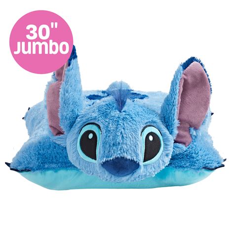 Official Disney Lilo & Stitch Stitch Pillow Pet – A giant classic & collectible BPA-free plush