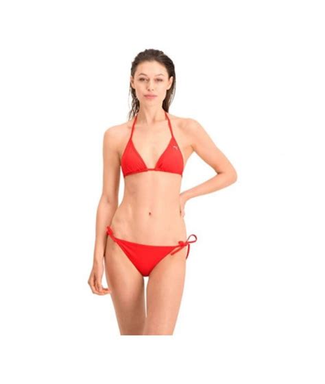 Puma Swim Soutien Gorge Triangle Bikini Haut 1P Femme